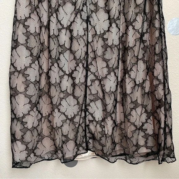 Carmen Marc Volvo A-Line Clover Lace Sleeveless Midi Dress - Picture 5 of 10